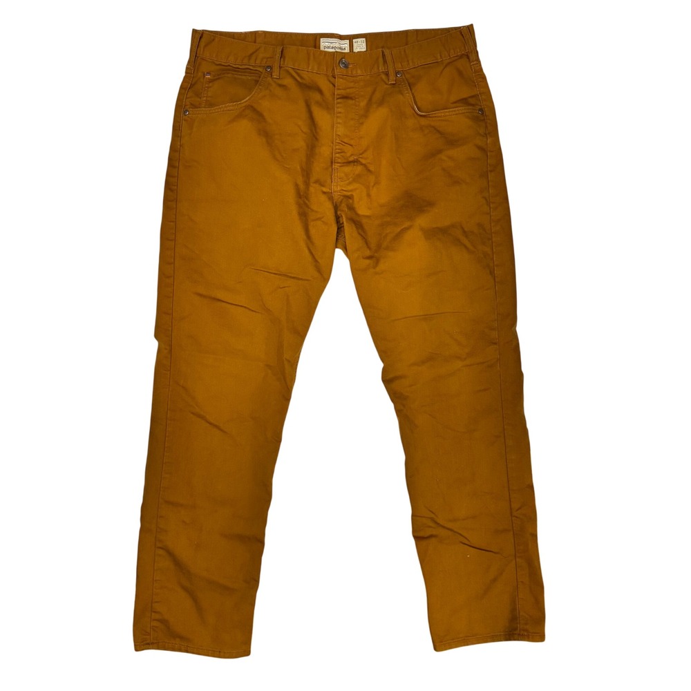 Patagonia Performance Twill Jeans Mens 40x32 Brown Straight Leg Regular